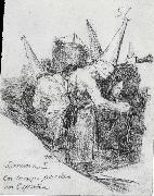 Francisco Goya, Semana S en tiempo pasado en Espana